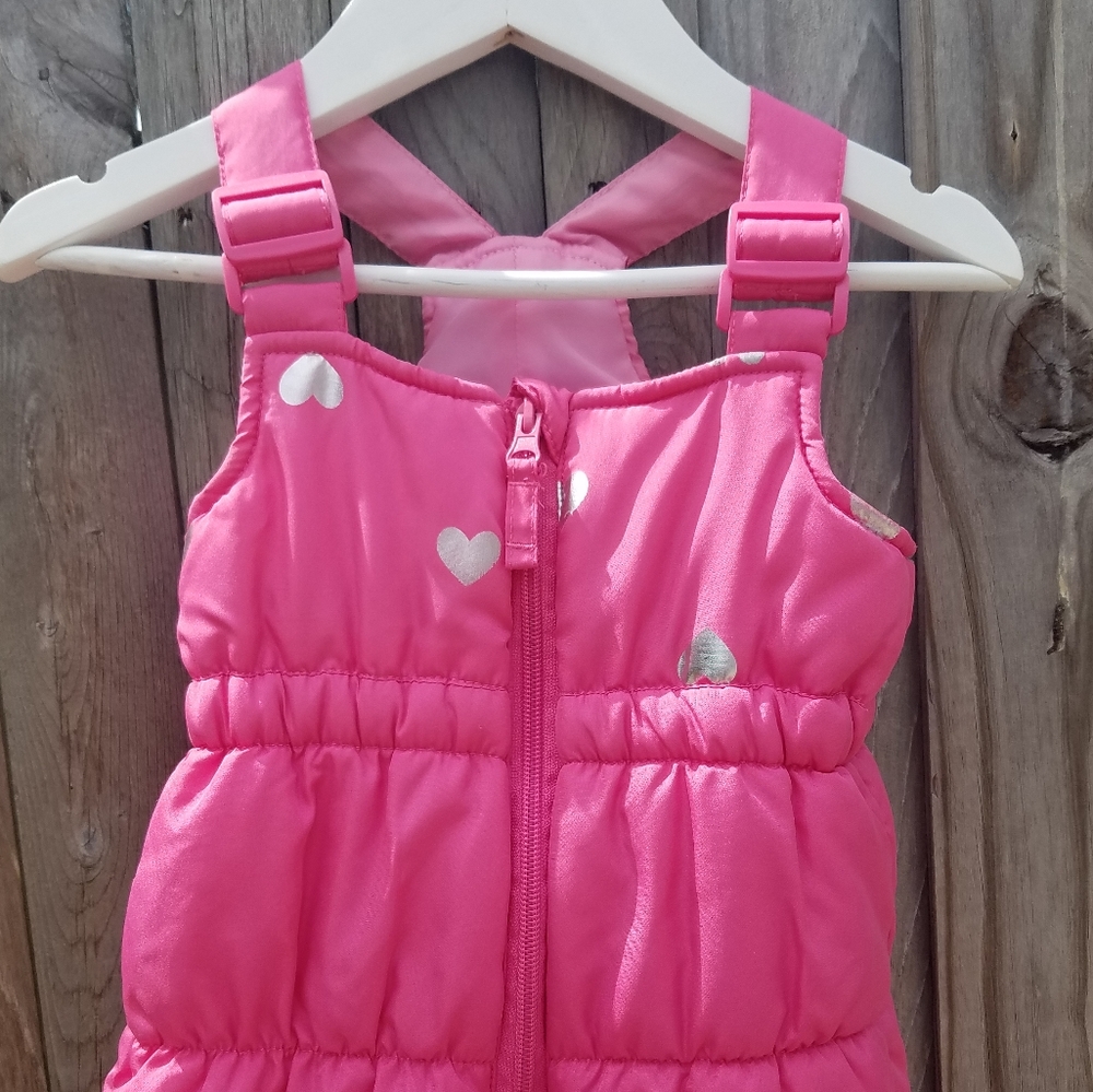 Weatherproof pink snowpants size 18 mos